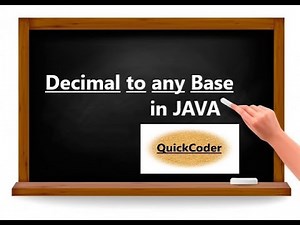 Decimal to any Base conversion in JAVA