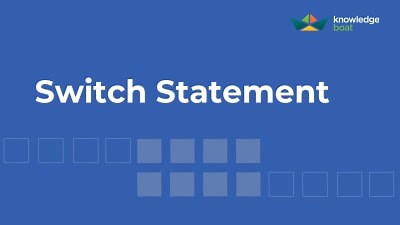 switch Statement