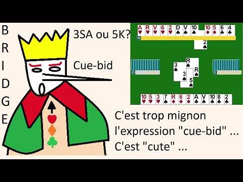 Cue bid - Color intervention - Bridge - Card game - Deal explanation #14