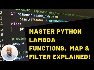 Master Python Lambda Functions | Efficient Code with Map & Filter Explained