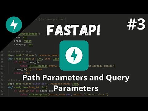FastAPI Tutorial #3 - Path Parameters and Query Parameters Explained: Creating Flexible APIs [2024]