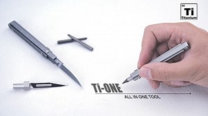 便利な機能がギュッとつまったペン型マルチツール「Ti-ONE」 - bouncy / バウンシー