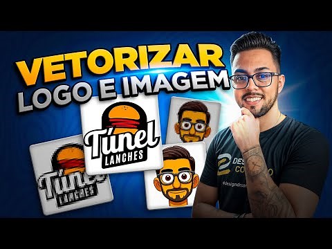 Como VETORIZAR logotipos e imagens? 3 Sites automáticos para isso!