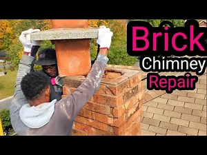 How To Rebuild a Brick Chimney That Is In Very Bad Condition DIY