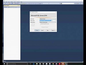 SQL Server Tutorial: How to connect to SQL Server Express (localdb)