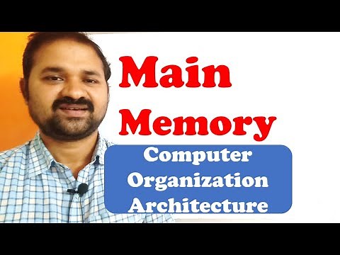 Main Memory (RAM) In Computer Organization Architecture - Memory Connection to CPU