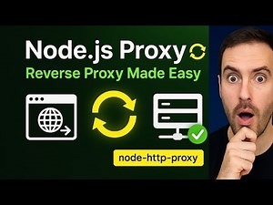 🚀 Build a Reverse Proxy in Node.js with http-proxy | Full Tutorial 🔥