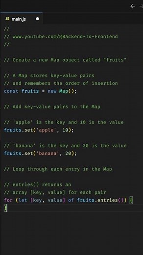 JavaScript Map in 15 Seconds! 🍎 Learn Key-Value Pairs Fast