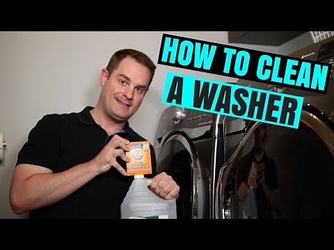 HOW TO CLEAN YOUR WASHING MACHINE !! (QUICK & EASY)