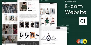 How to make an e-commerce website with HTML, CSS and JS - 01
