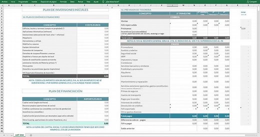DESCARGA la plantilla de plan de inversiones GRATIS 🆓⬇