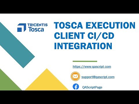 Tosca Tutorial | Lesson 153 - Tosca Execution Client | Script Based CI/CD Integration | Powershell |