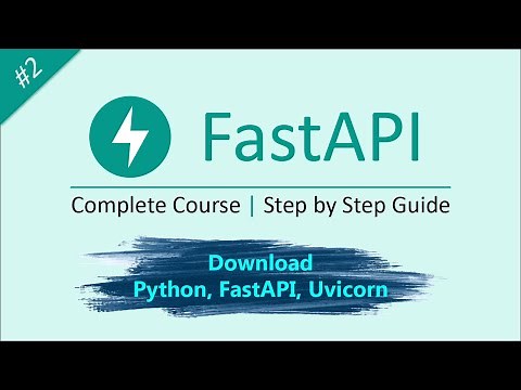 How to Install Python, Set PATH, and Install FastAPI & Uvicorn - Step-by-Step Guide