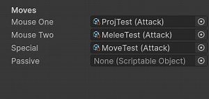 Using Scriptable Objects for character abilities