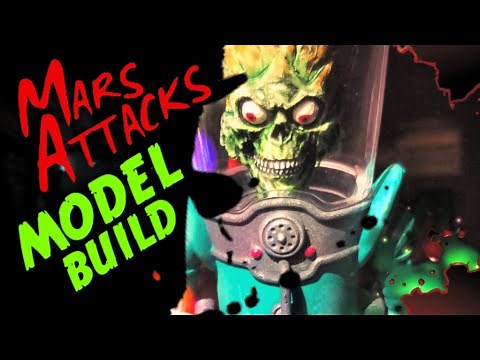 Mars Attacks Model Kit - Moebius