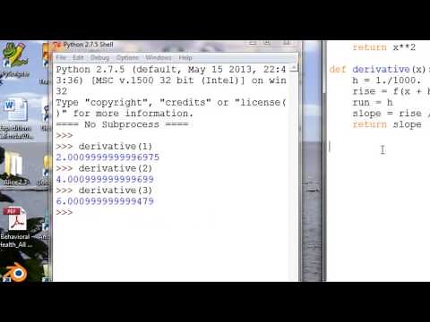 Calculus: Easy Derivatives and Integrals Using Python
