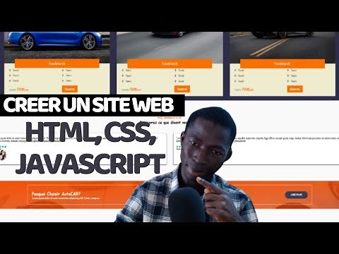 Créer Un Site Web Gratuit, Cours html css javascript