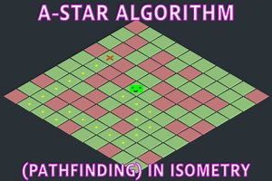 A-STAR ALGORITHM (PATHFINDING) IN ISOMETRY - Free Addicting Game ★★★★★