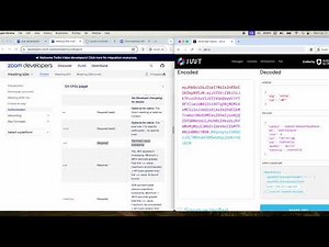 Joining Zoom Meeting SDKs: Encoding JWT
