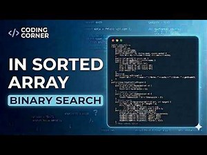 binary search in sorted array using java
