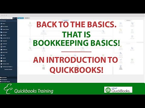 Back to the Basics. That is Bookkeeping Basics! An Intro to QuickBooks.