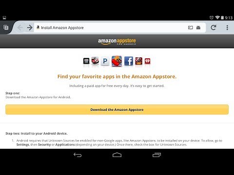 How to install Amazon Appstore on Android Device quickly, safely, and easily!