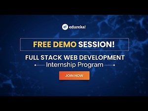 Full Stack Developer Internship Program | How to Become a Full Stack Developer | Edureka