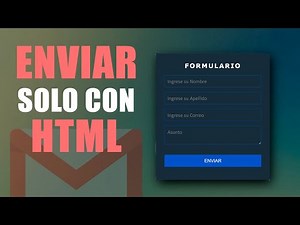 Send FORMS by EMAIL ONLY with HTML