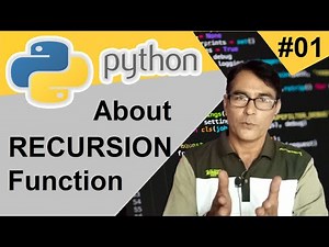 Python Recursion | Introduction to Recursion | Recursion in Python lesson - 1