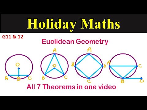 Euclidean Geometry, all 7 Theorems