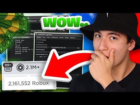 Get FREE ROBUX Roblox Pls Donate Script Script GUI (2026 Pastebin)