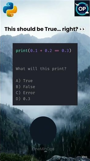 This Simple Python Math Returns False?! 🤯