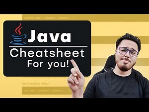 Java Cheatsheet 🧾 for Beginners 🔥🔥