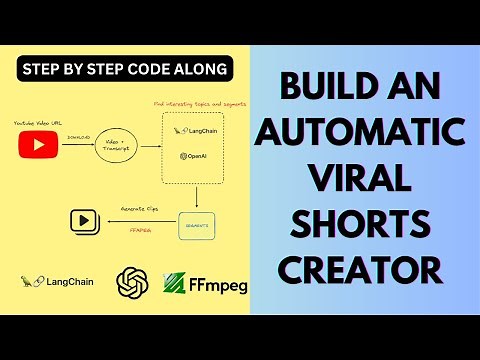 Automate Viral Shorts with Python: Pytube, LangChain, & FFmpeg Tutorial!