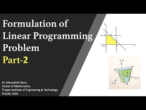 Formulation |Part 2| Linear Programming Problem