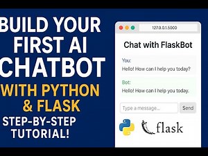 Build Your First AI Chatbot with Python & Flask – Step-by-Step Tutorial!
