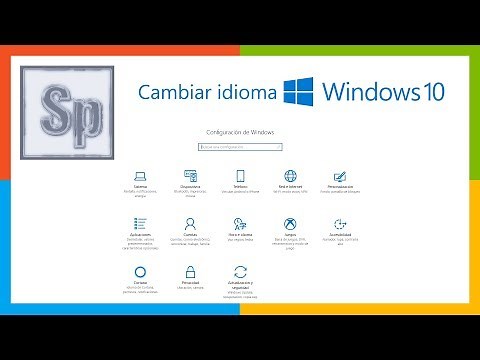 Windows - How to Change Language in Windows 10. Spanish HD Tutorial