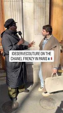 ‪@ideservecouture6883‬ On People Fighting For Chanel SS26 In Paris