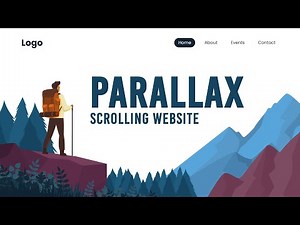 Simple Parallax Scrolling Website using ScrollTrigger | How to Make Parallax Website