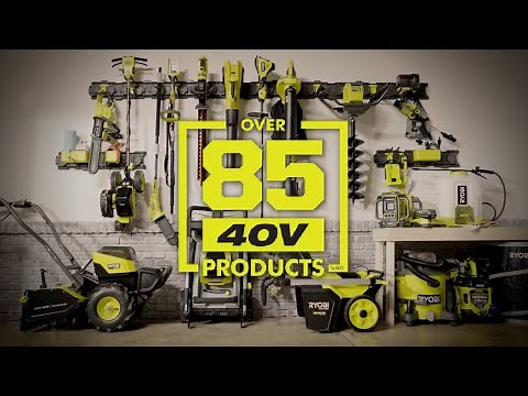 OVER 85 Products! | The RYOBI 40V System