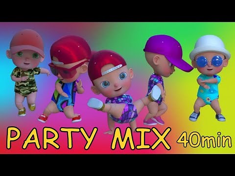Kids Party Songs | Children Party Music | Video and Songs Party Mix | 40 min Happy Playtime| 🎉🎈🎊