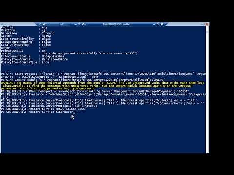 Install SQL Server 2014 on Windows Server 2012 R2 Core with Powershell