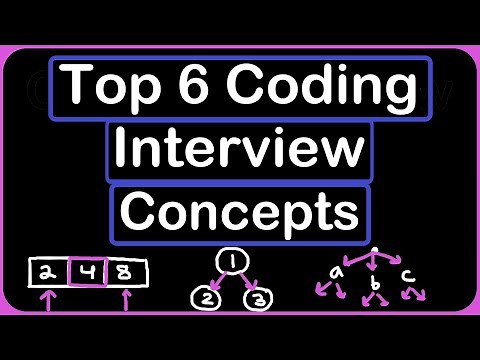 Top 6 Coding Interview Concepts (Data Structures & Algorithms)