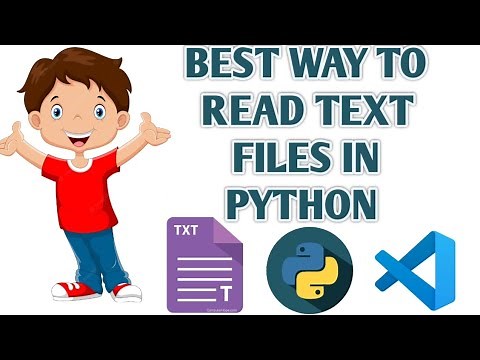 Python Read Text File in Visual Studio Code | Reading Text Files in Python Using VS Code