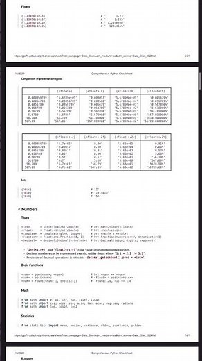 Python 🐍 Cheat Sheet for Beginners 📖 Free PDF Download 🎯