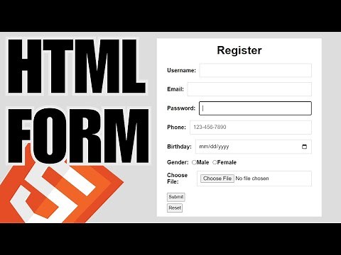 HTML Form Tutorial - Step By Step Guide For Beginners