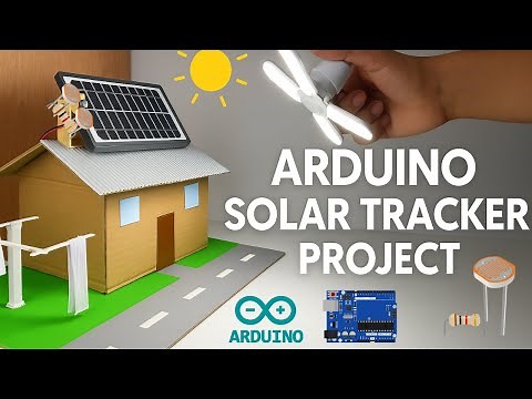 Arduino Solar Tracker Tutorial – One Axis with 2 LDRs & a Servo Motor