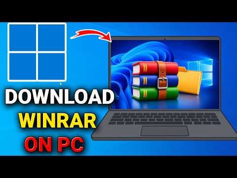 How to Download and Install WinRAR on Windows 11 & Windows 10 (Step-by-Step Guide)