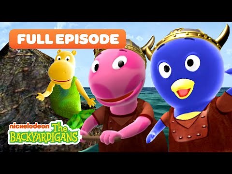 Pablo & Uniqua Escape Mermaid Tasha On Their Viking Voyage! | Full Episode | The Backyardigans