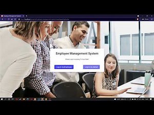Employee Management System in PHP MySQL With Source Code | Free Download | PHP Project + Source Code